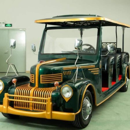 Golf Cart of Classic Style รถกอล์ฟ ทรงโบราณ ระบบไฟฟ้า 6,8 และ 12 ที่นั่ง