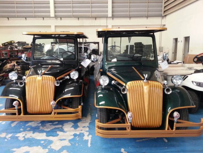 รถกอล์ฟ ทรงโบราณ