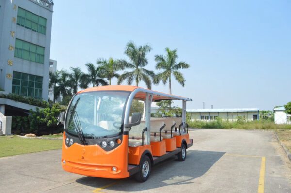 รถกอล์ฟไฟฟ้า-ส้ม lvtong S14