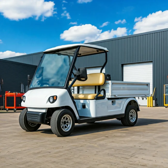 รถกอล์ฟไฟฟ้า ดัดแปละเป็นรถกระบะเล็ก