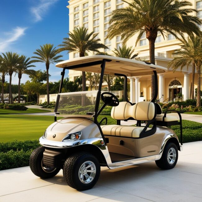รถกอล์ฟโรงแรม